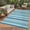 Blue-9*18ft, variant on Outdoor Plastic Straw Rug 9x12 Reversible Waterproof Patio Rug, Colorful RV Picnic Camping Mat, Weather Resistant Outside Carpet for Porch Backyard Garden Deck Balcony, Blue