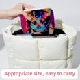 thumbnail image 6 of Collie Velvet Portable Earring Holder with Removable Compartment - Gift-Worthy Jewelry Stand and Travel Organizer with Necklace Holder, 6 of 7