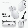 thumbnail image 4 of AmPm Compatible with AirPods Pro 2nd Generation Case Cover Clear - Protective Case Cover, Transparent Shockproof, Gel Tape Included, Wireless Charging, Reduce Yellowing [Transparent], 4 of 8