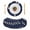 Blue, variant on Nautical Coastal Round 13 Inch Placemats Set of 2, Ocean Beach Starfish Shell Conch Navy Blue HeatResistant Non Slip Place Mats for Dining Table, Wipeable Braided Kitchen Table Mats for Housewarming