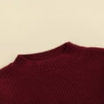 thumbnail image 4 of Bébé Fille Garçon Tricot Pull Chemisier Pull Sweat-Shirt Chaud Col Rond Manches Longues Tops pour Bébé Tout-Petit, 4 of 6