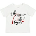 thumbnail image 3 of Inktastic Life is Better at the River Fishing Pole with Bobber Boys or Girls Toddler T-Shirt, 3 of 5