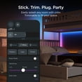 thumbnail image 4 of Roku Smart Home Smart Light Strip+ SE Wi-Fi-Enabled Indoor LED 32.8 ft (36 Watt) with Multi-Colored Section Control, 4 of 9