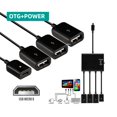 thumbnail image 3 of HUGFEGWE Micro USB Host OTG 3 Ports Hub Adapter Cable with Power Output for Galaxy S5 i9600 Note3 N9000 Cell Phone Tablet CJ25311-4836, 3 of 6