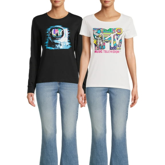 MTV Junior' T-Shirt, 2 Pack