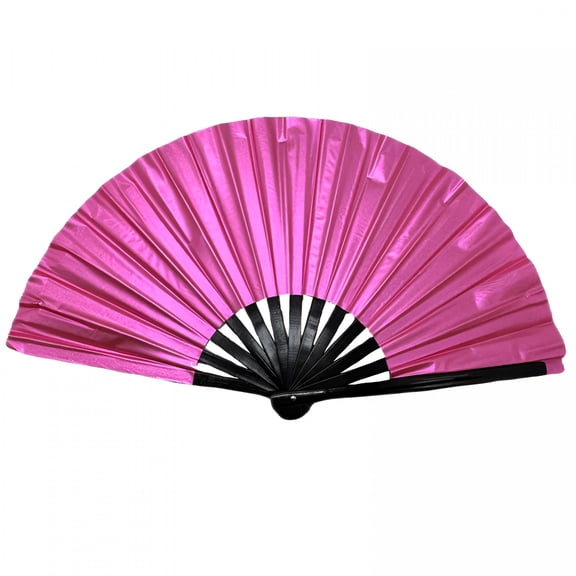 ACDANC Boots on the Ground Fans Largefold Fans,Line Dance Popping Fan,Decorative Folding Fans,Chinese Vintage Retro Fabric Fans,Ideal for Performance,Dance,Wedding,Party & Gift,10"