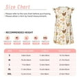 thumbnail image 3 of Kdxio Robe de Nuit d'Été pour Petites Filles Princesse Imprimé Poulet Manches Courtes Pyjama-Medium, 3 of 6