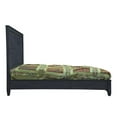 thumbnail image 3 of Gridley Mango Solid Wood Hand-Carved California King Sized Bed in Gray Wash, 3 of 7