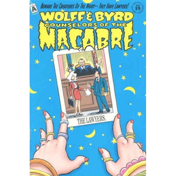 Wolff And Byrd, Counselors of the Macabre #19 VF ; Exhibit A Comic Book