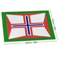 thumbnail image 2 of Christian Flag, Religious Flags Heavy Duty Polyester Falgs, Double Sided Flags Banner With 2 Brass Grommets, 2 of 8