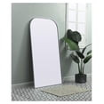 thumbnail image 3 of Illuminate, Metal Frame Arch Full Length Mirror 35X66 Inch in, Modern, Silver, 3 of 8