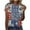 Multicolor-2, variant on VerPetridure Patriotic Shirts for Women American Flag Shirt 4th of July Short Sleeve Crew Neck Graphic Tee USA Star Stripes Tops
