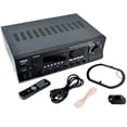 thumbnail image 6 of Pyle Stereo Amplifier Receiver with AM FM Tuner, Bluetooth, and Sub Control PT272AUBT, 6 of 7