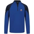 thumbnail image 2 of Men's Levelwear Royal New York Islanders Cadet Insignia Core Quarter-Zip Pullover Top, 2 of 3