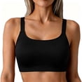 thumbnail image 2 of Bikini Tops for Women Adjustable Strap Full Coverage Square Neck Swimsuit Top Bathing Suit Tops, 2 of 4