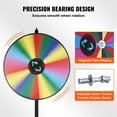 thumbnail image 3 of VEVOR Roue Tournante de 36 Pouces pour Prix, Roue Tournante à 18 Emplacements, Roue de Roulette avec Effacement à Sec et 2 Marqueurs, Jeux de Rotation de Fortune sur Table Ou sur Pied pour Gagner dans les Fêtes, Pub, Salon Professionnel, Carnaval, 3 of 9