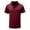 Wine, variant on lcziwo Mens Big and Tall Golf Polo Shirts,Men Golf Polo Shirts Short Sleeve Lapel Collar Dry Fit Moisture Wicking 4-Way Stretch Summer Athletic Polo Shirts,Black S