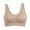 Beige, variant on Women Seamless Sports Bra Yoga Crop Tops Vest Underwear Stretch Shapewear