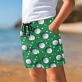 thumbnail image 2 of POLERO Star Golf Breathable Kids Swim Trunks for Beach Games Quick Dry, Elastic Waistband With Pockets Board Shorts Comfortable Children's Board Shorts, 2 of 10