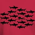 thumbnail image 3 of CafePress - Scuba Diver Swimming In School Of Sharks T Shirt - Men's Classic Graphic Cotton T-Shirt, 3 of 4