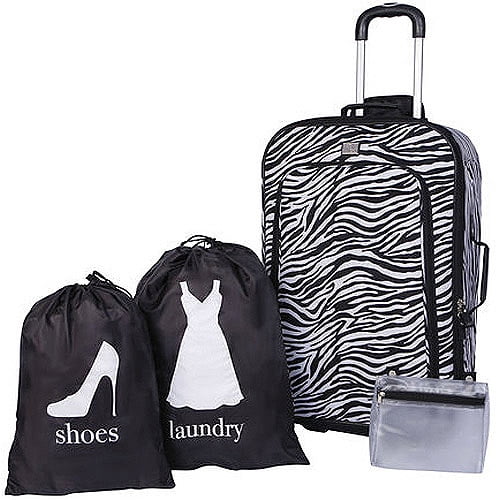 walmart 4 piece luggage set