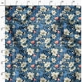 thumbnail image 3 of Soimoi Cotton Cambric Blue Fabric By the Yard - 42 Inch Wide - Florals Print Fabric - Elegant and Timeless Patterns for Fashion and Home Decor Printed Fabric, 3 of 6