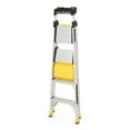 thumbnail image 4 of Gorilla Ladders Removable Dual Platform Heavy Duty Ladder With Project Bucket, 5.5 ft, Aluminum, Multicolor, 4 of 15