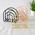 thumbnail image 1 of YAOMOBB Dining Table Napkin Holder Modern Iron Art Napkin Holder Space Saving Vertical Towel Holder for Kitchen Dining Table, 1 of 6
