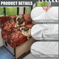 thumbnail image 6 of FORUDESIGNS Pug Dog Peony Pattern 2 Pieces RV Dinette Cushion Covers,Washable Camper Cushion Slipcovers Replacement Sofa Cushions Slipcovers for Travel Trailer Couch, 6 of 7