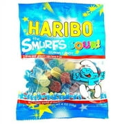 Haribo SOUR Smurf Gummi Candy, 4 oz