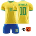 thumbnail image 1 of Camiseta de fútbol local Neymar Jr FC Brasil para niños - Uniforme de fútbol juvenil 26, 1 of 3