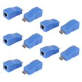 thumbnail image 1 of 5X Extendeur vers Rj45 Réseau Lan Émetteur Récepteur Tx Rx Cat5E Cat6 Câble Ethernet V1.4 30M 4K Hd TV, 1 of 8