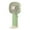 Mint Green, variant on Mint Green Usb Handheld Fan Rechargeable 6.7 Inch Portable Desktop With Stand Three Wind Levels Silent For Home Office Outdoor Built In Battery Usb C Charging Low Noise