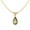 Gold, variant on Retro French Temperament Water Drop Necklace Ocean Pendant Lock Titanium Steel Gold Plated