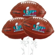 Super Bowl 57 - Footballs 18" Balloon Bouquet Kit - Party Supplies Decorations - 3PC - Party Supplies Decoration