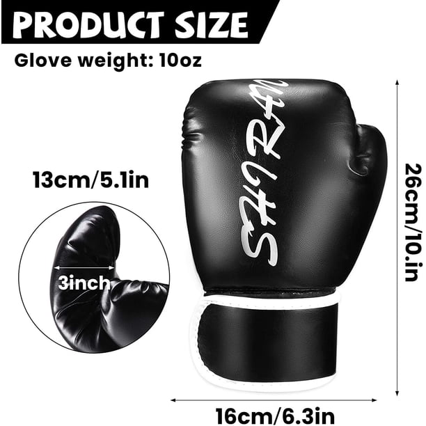 Gants De Boxe Enfants 3-13 Ans – PU Résistant, Design Cartoon, Ergonomique Avec Respiration – Idéal Pour Entraînement Et Kickboxing