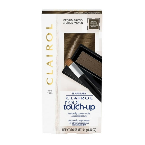Clairol Temporary Root TouchUp Concealing Powder, Instantly Cover