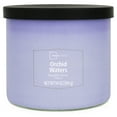 thumbnail image 1 of Mainstays 3-Wick Textured Wrapped Orchid Waters Scented Candle, 14 oz, 1 of 6
