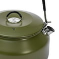 thumbnail image 7 of harayaa Camping Kettle Tableware Camping Tea Kettle for Climbing Backpacking Outdoor Green, 7 of 7