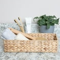 thumbnail image 4 of Household Essentials Water Hyacinth Rectangular Storage Basket Natural, 4 of 5