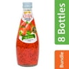 (8 Pack) Vita Food Chia Seed Drink Strawberry Flavor 9.6oz. (8 pack)