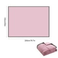 thumbnail image 2 of Clearance!! Summer Washed Cotton Summer Cool Quilt Solid Color Air-conditioned Quilt Single Double Thin Quilt Breathable And Comfortable Student Dormitory Quilt,59x80inch, 2 of 4