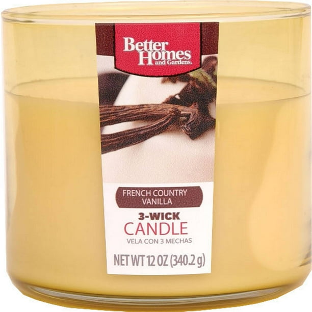 Better Homes and Gardens 12Ounce Candle, French Country Vanilla