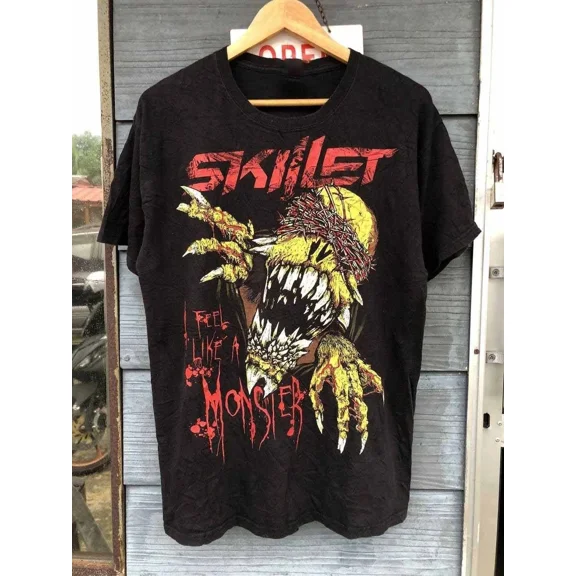 Skillet Band I Feel Like A Monster T-shirt, Rock Band Tee