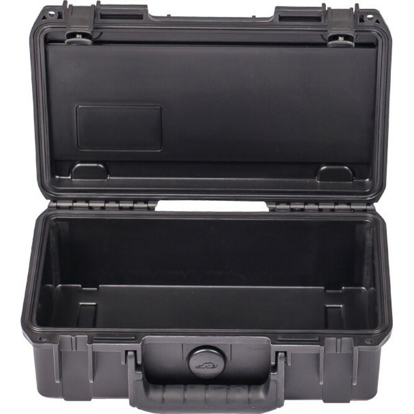 SKB iSeries 12"x9"x4.5" Black Dry Box, Waterproof Gun Case, Durable Shooting Gear Storage (3i-1006-3B-E)