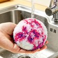 thumbnail image 4 of Reusable Kitchen Scrubber Ball, Multi-Purpose Dish & Pot Scrubber with Hanging Loop, Deep Cleaning Scrub Pad for Cookware, Sink, Tile, Bathroom & Household Cleaning, 4 of 6