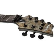Schecter Omen Elite-6 FR 6-String Electric Guitar (Right-Hand, Black Charcoal