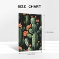 thumbnail image 4 of 8x12 inch Canvas Wall Art Cactus Flower,Campus Garden,Office,Cafes Wall Decor Prints,Modern Style Cactus Flower Canvas Poster,For Cactus & Flower Lovers Gifts,Bedroom,Study,Nursery,Apartment, 4 of 6