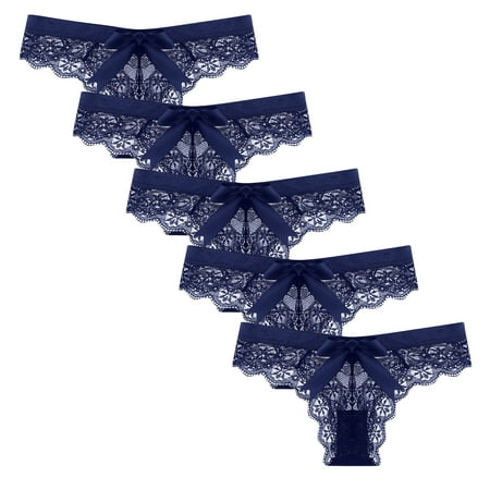 

Women Sexy Lace Briefs Panties V-Ausschnitt Nachtwäsche Sleepwear Backless Thong Nightwear Breathable Stretch No Show Thong Underwear Volant Hohe Taille Badeanzug Sex Naughty Lingerie
