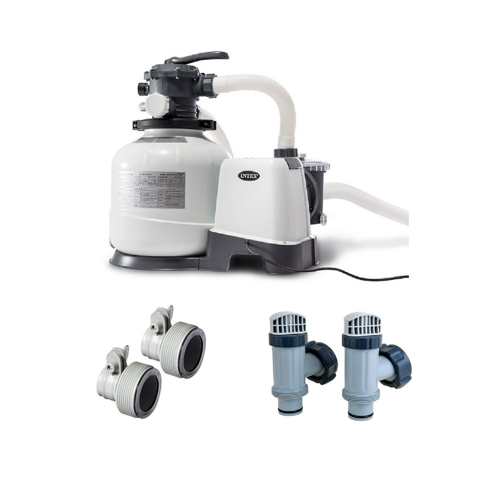 intex sandfilterpumpe adapter